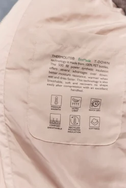 Sobretudo longo acolchoado Thermolite