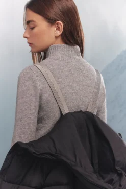 Sobretudo longo acolchoado Thermolite