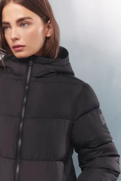 Sobretudo longo acolchoado Thermolite