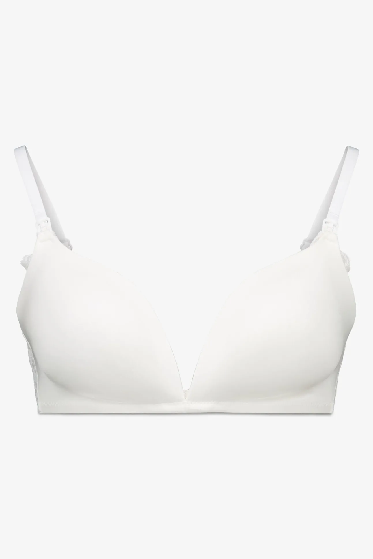 Soutien de maternity CHARMING em microfibra branca