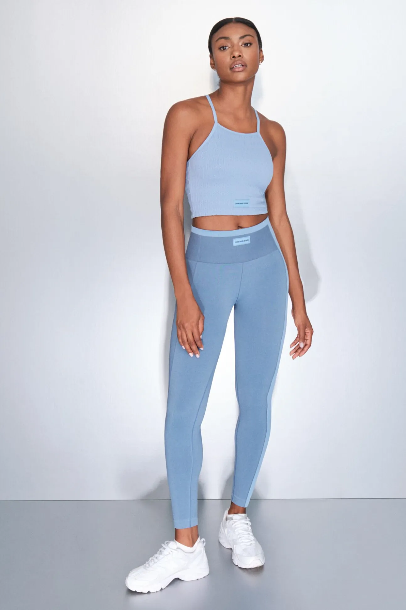Soutien desportivo azul Smock SEAMLES COMFORT