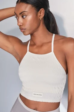 Soutien desportivo branco SEAMLESS COMFORT