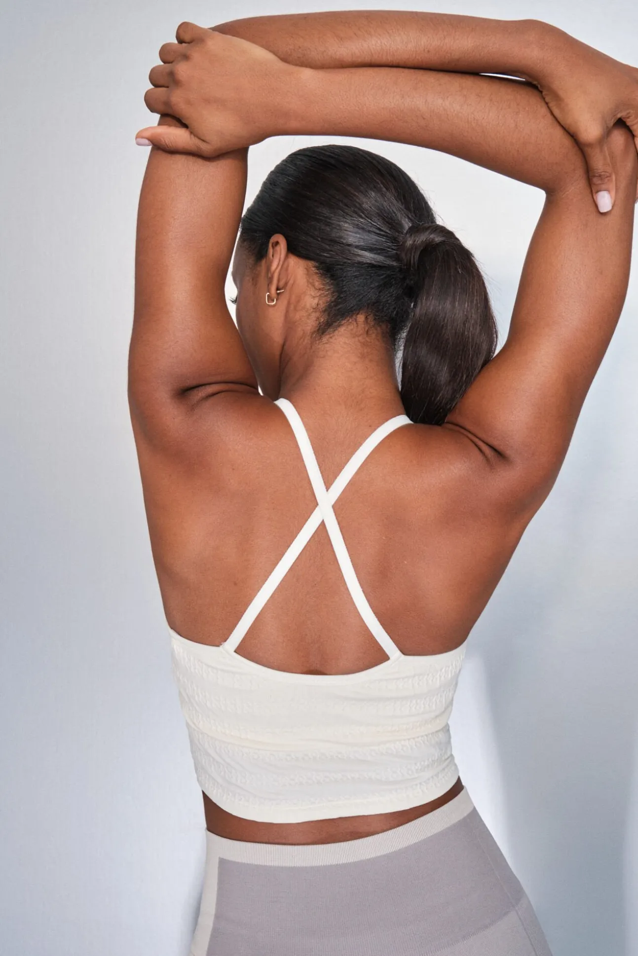 Soutien desportivo branco SEAMLESS COMFORT
