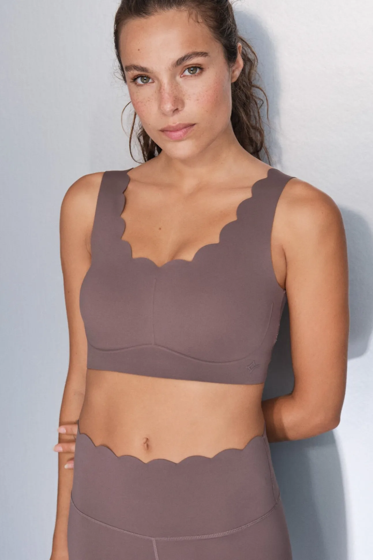Soutien desportivo COMPRESSIVE marrom