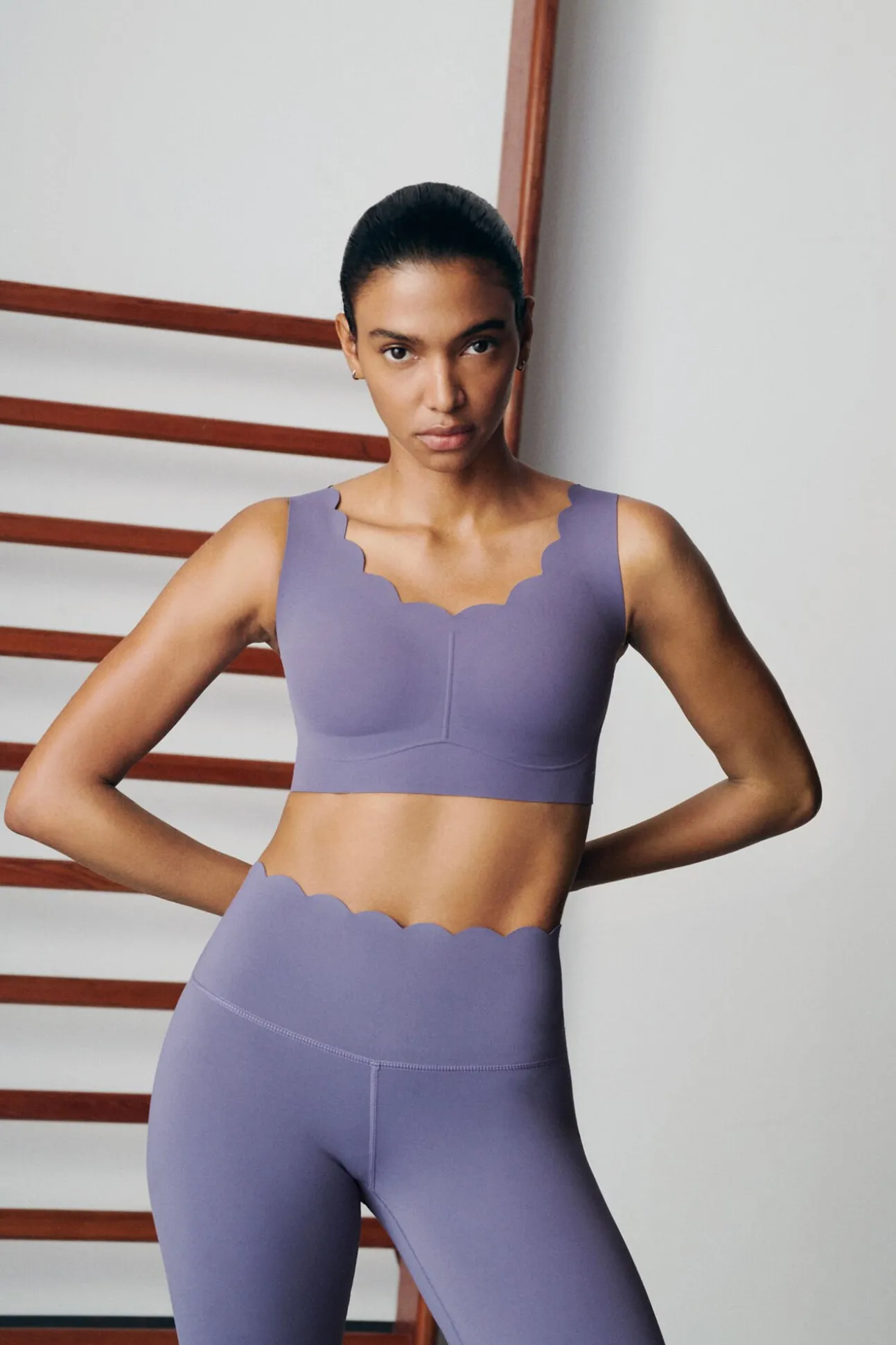 Soutien desportivo COMPRESSIVO roxo