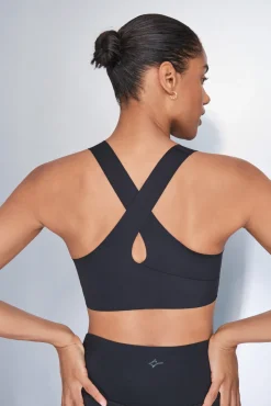 Soutien desportivo preto COMPRESSIVE