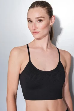 Soutien desportivo preto SEAMLESS COMFORT