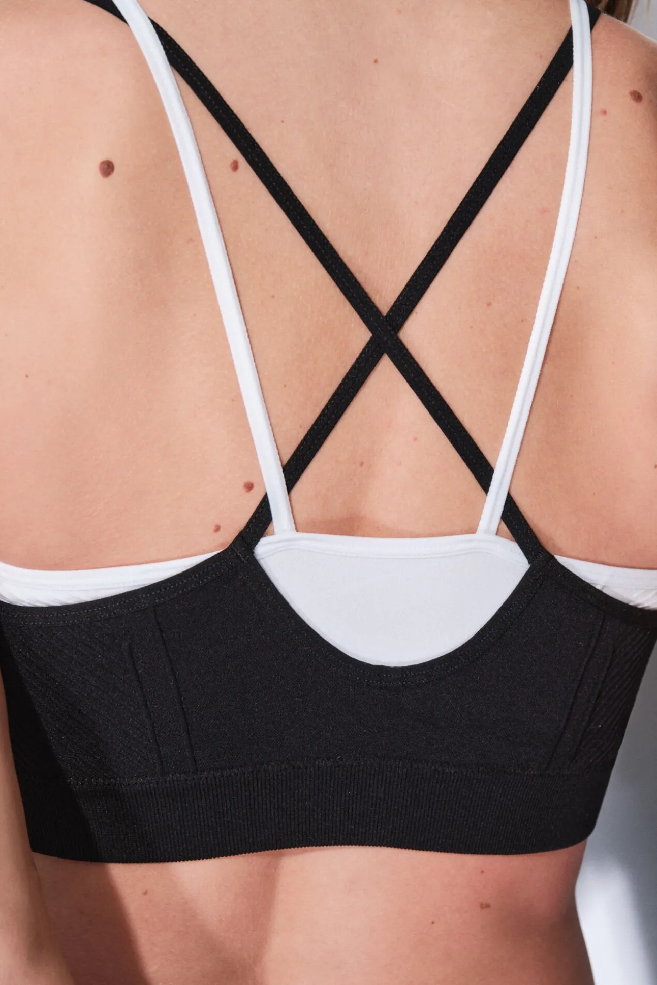 Soutien desportivo preto SEAMLESS COMFORT