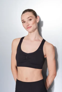 Soutien desportivo preto SEAMLESS FIT