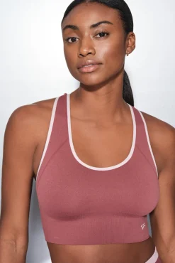 Soutien desportivo rosa SEAMLESS COMFORT