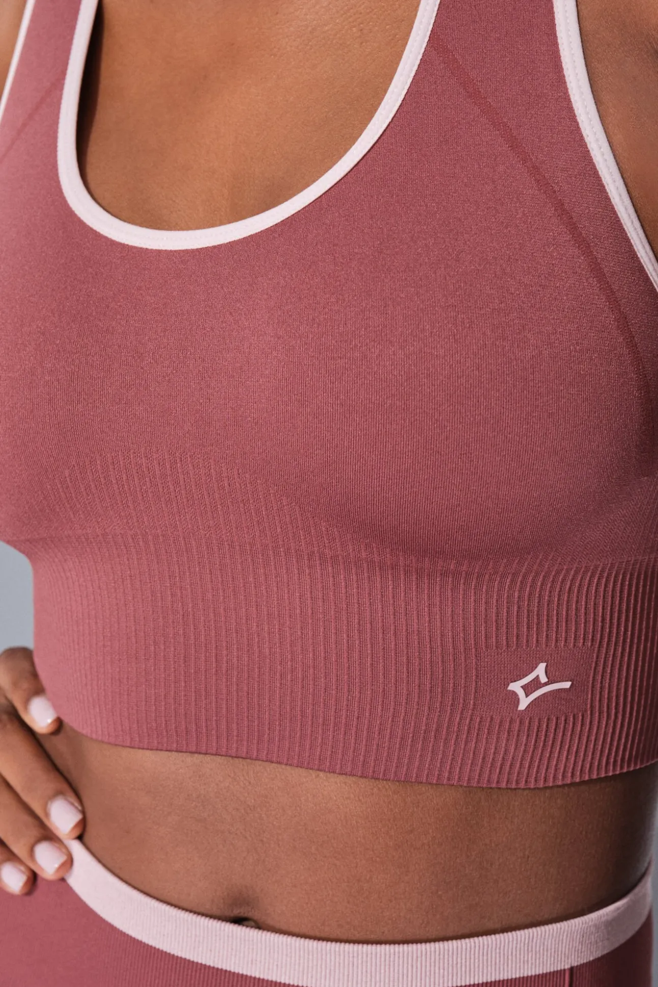 Soutien desportivo rosa SEAMLESS COMFORT