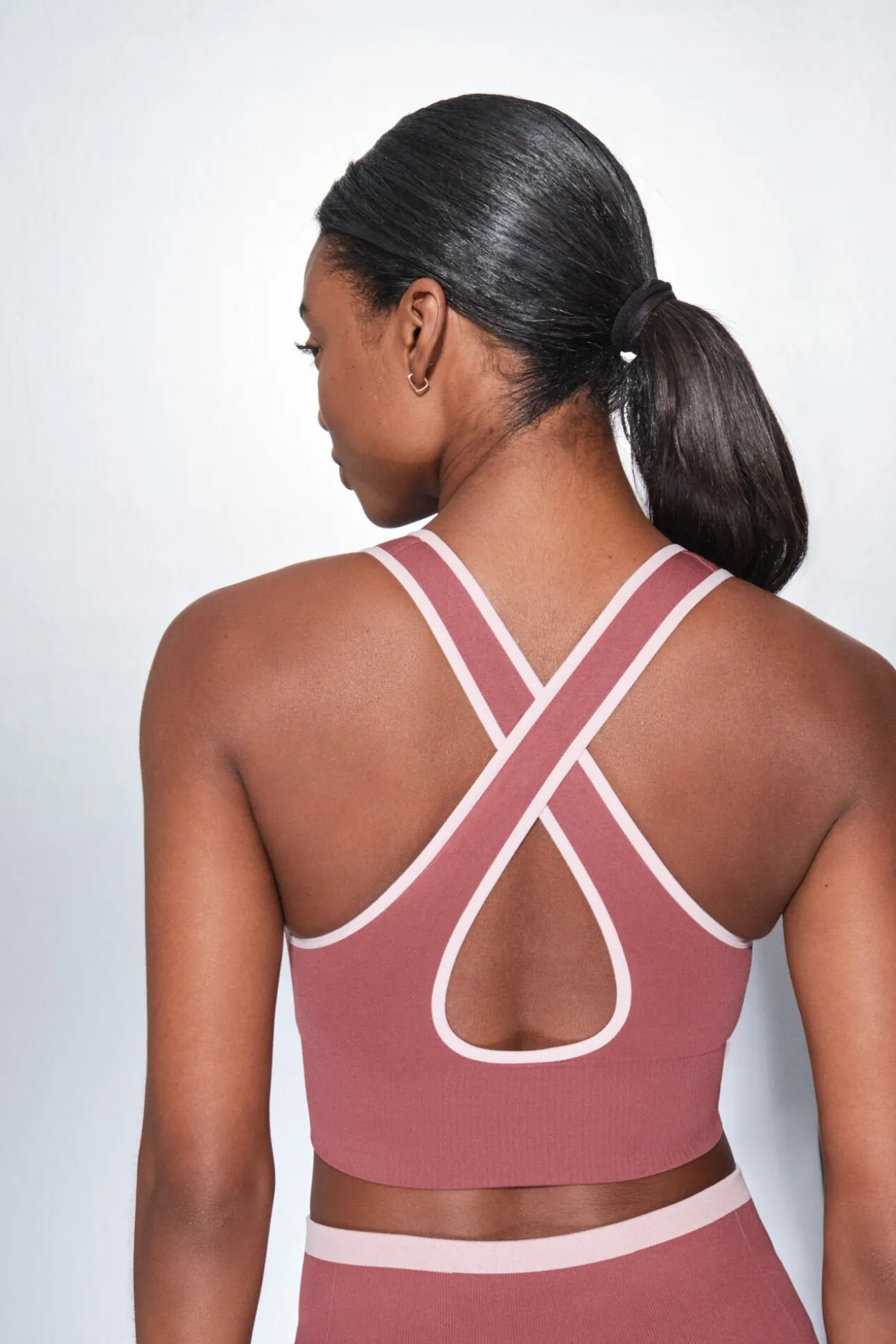 Soutien desportivo rosa SEAMLESS COMFORT