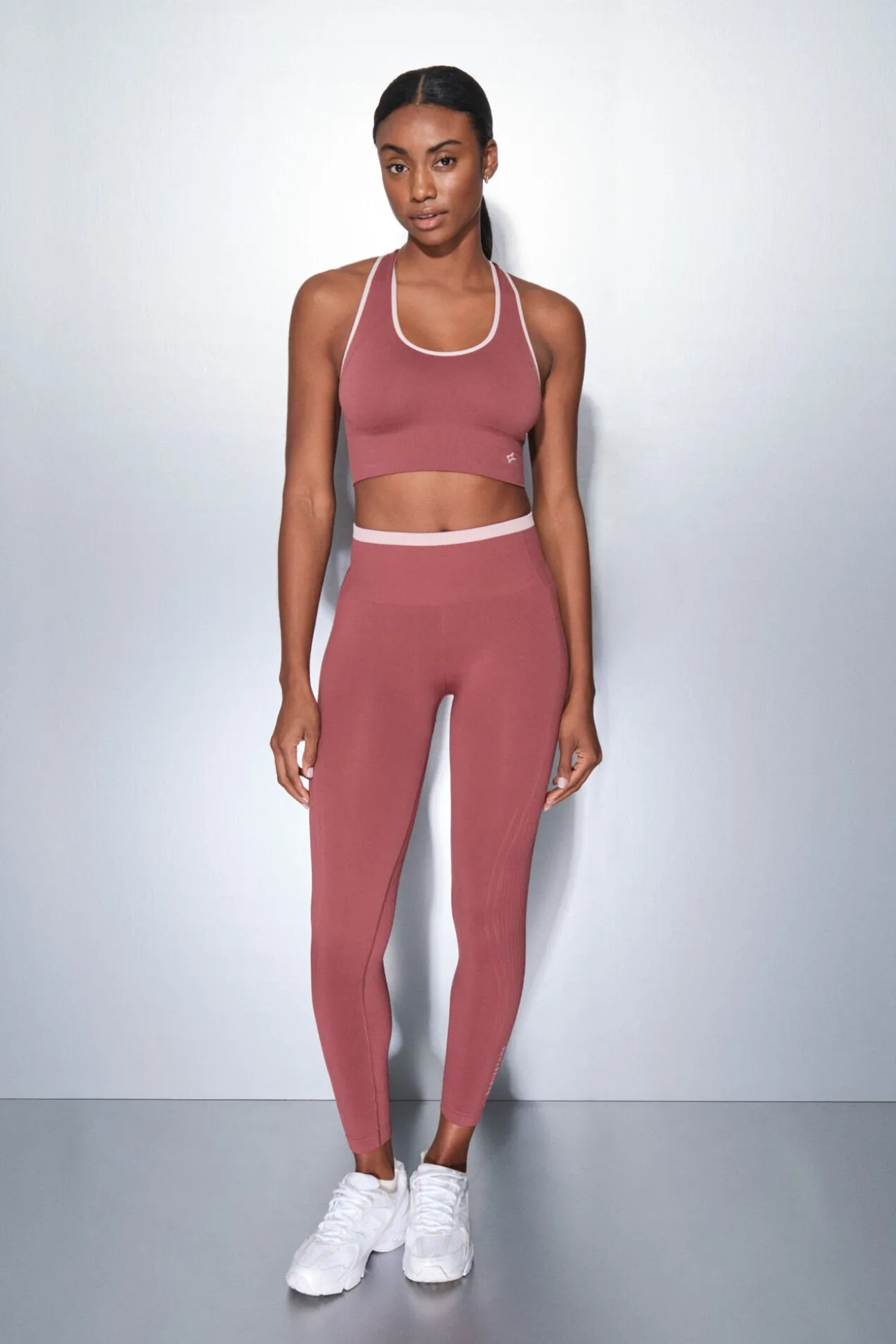 Soutien desportivo rosa SEAMLESS COMFORT