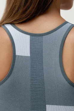 Soutien desportivo top Athena Stormy Grey/White
