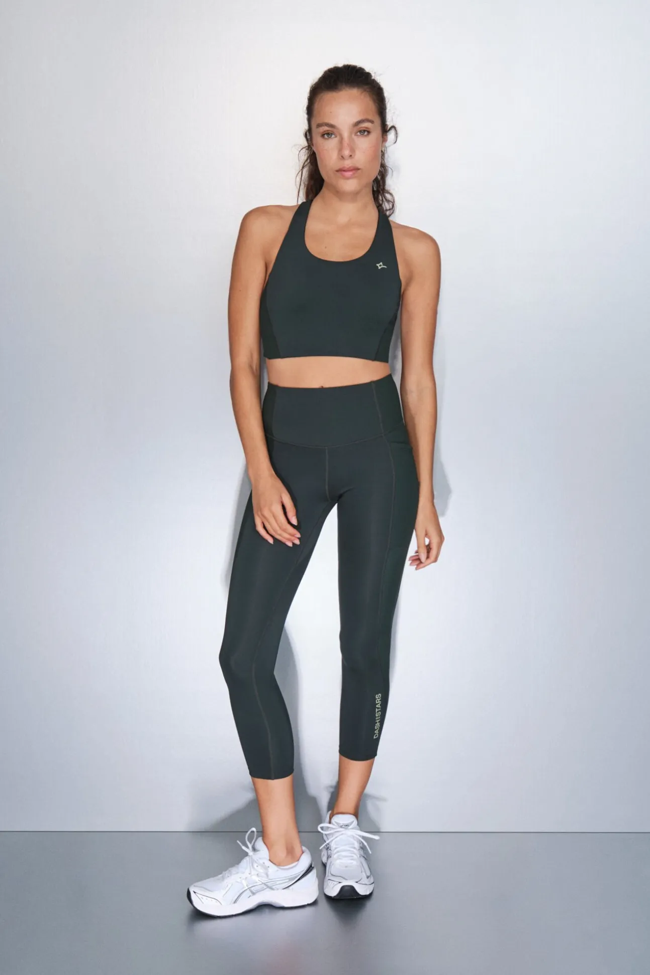 Soutien desportivo verde 4D Stretch