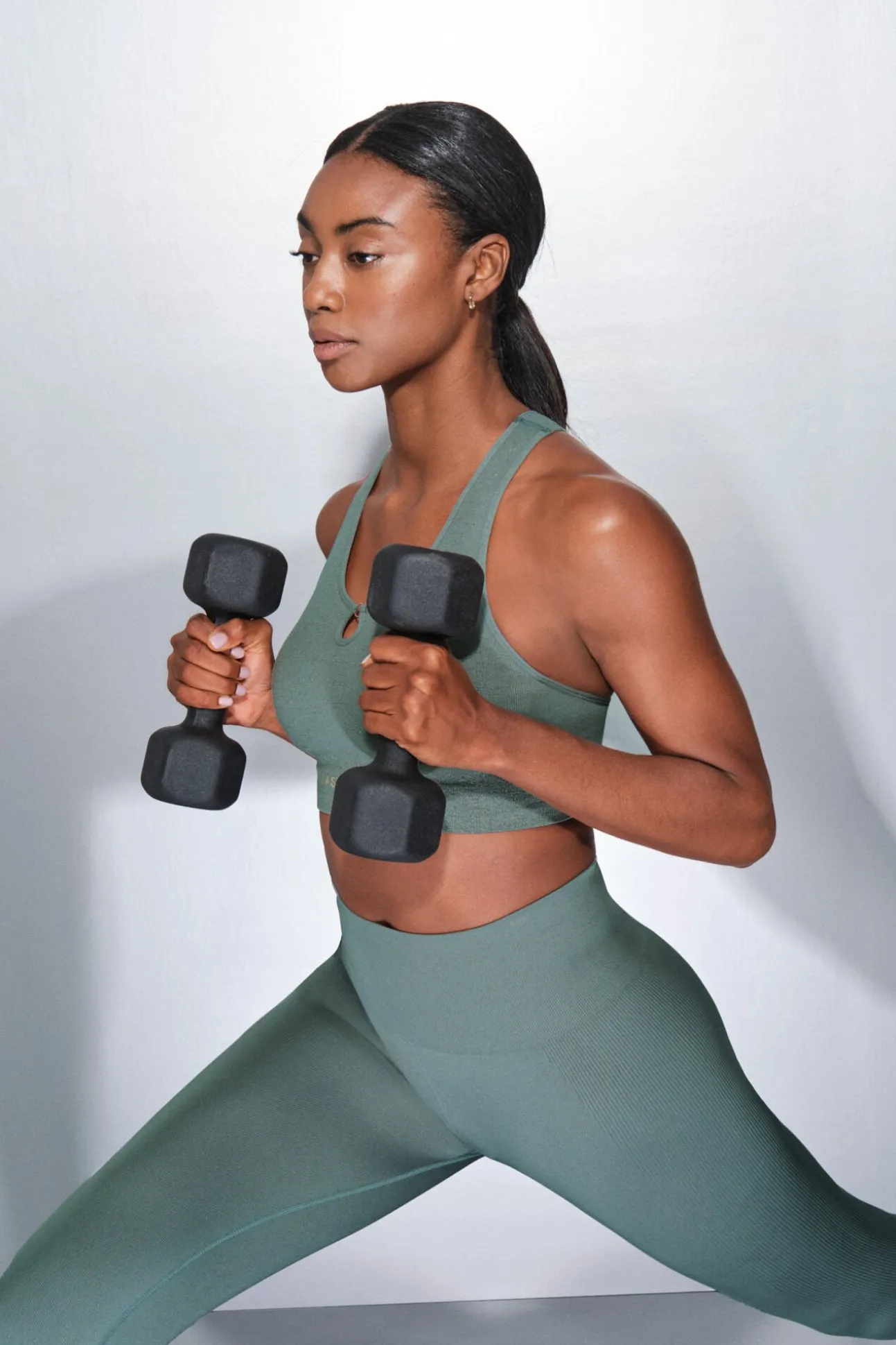 Soutien desportivo verde SEAMLESS COMFORT