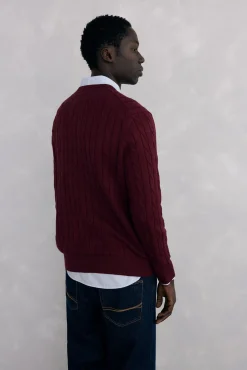 Suéter de algodão e cashmere