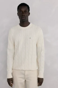 Suéter de algodão e cashmere