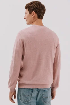 Suéter de cashmere de algodão