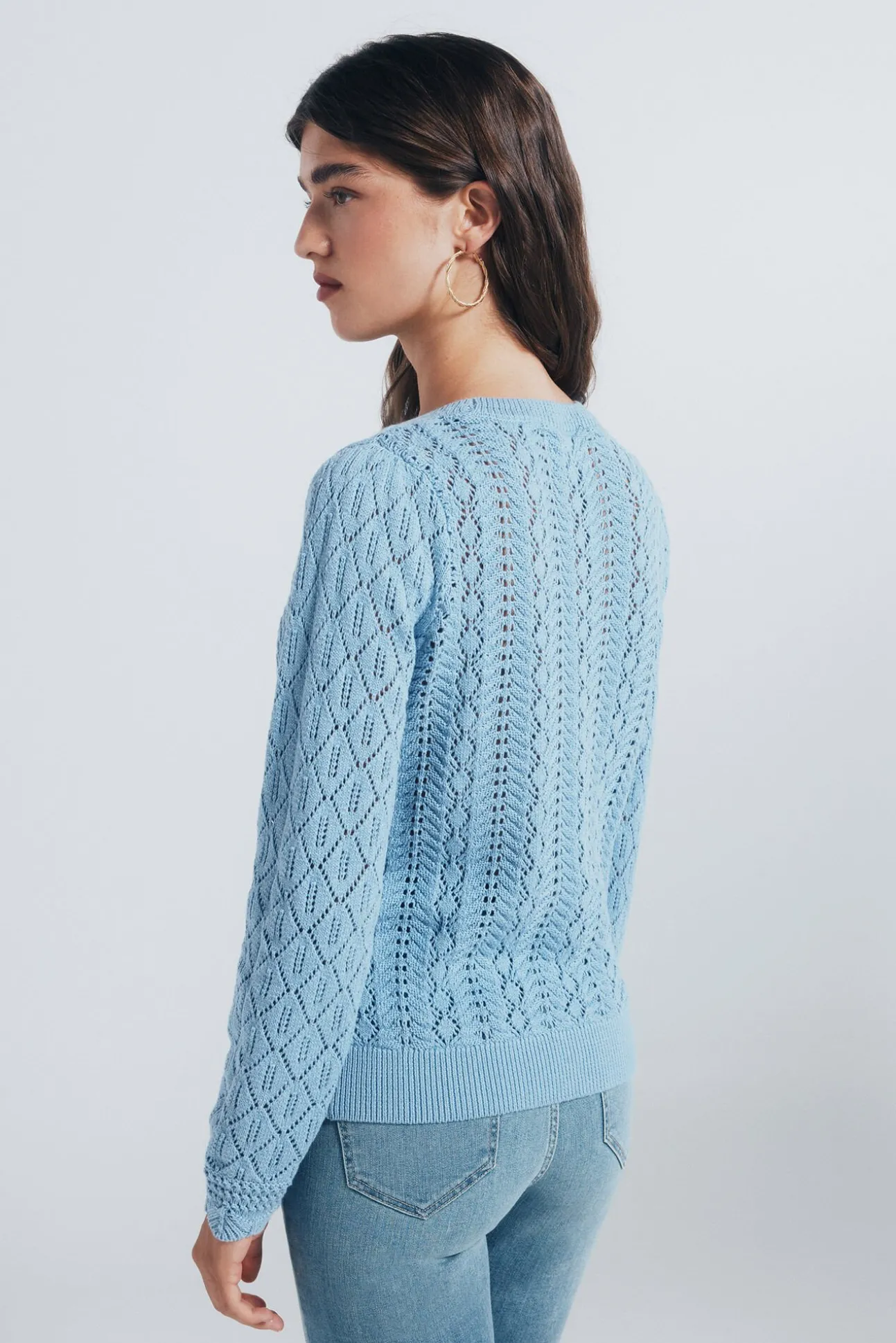 Suéter de malha malha