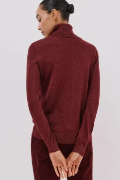 Suéter fino de lurex