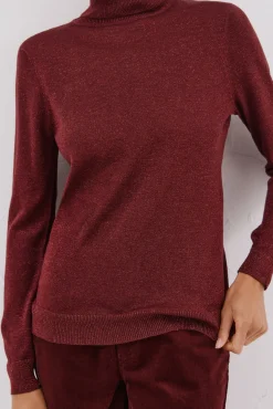 Suéter fino de lurex