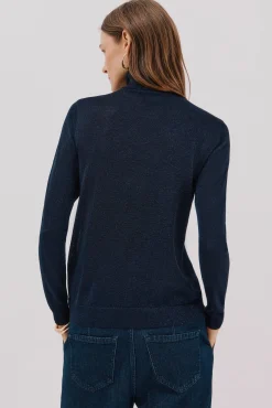 Suéter fino de lurex