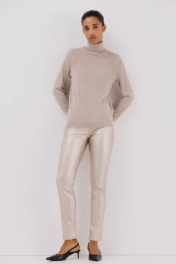 Suéter fino de lurex