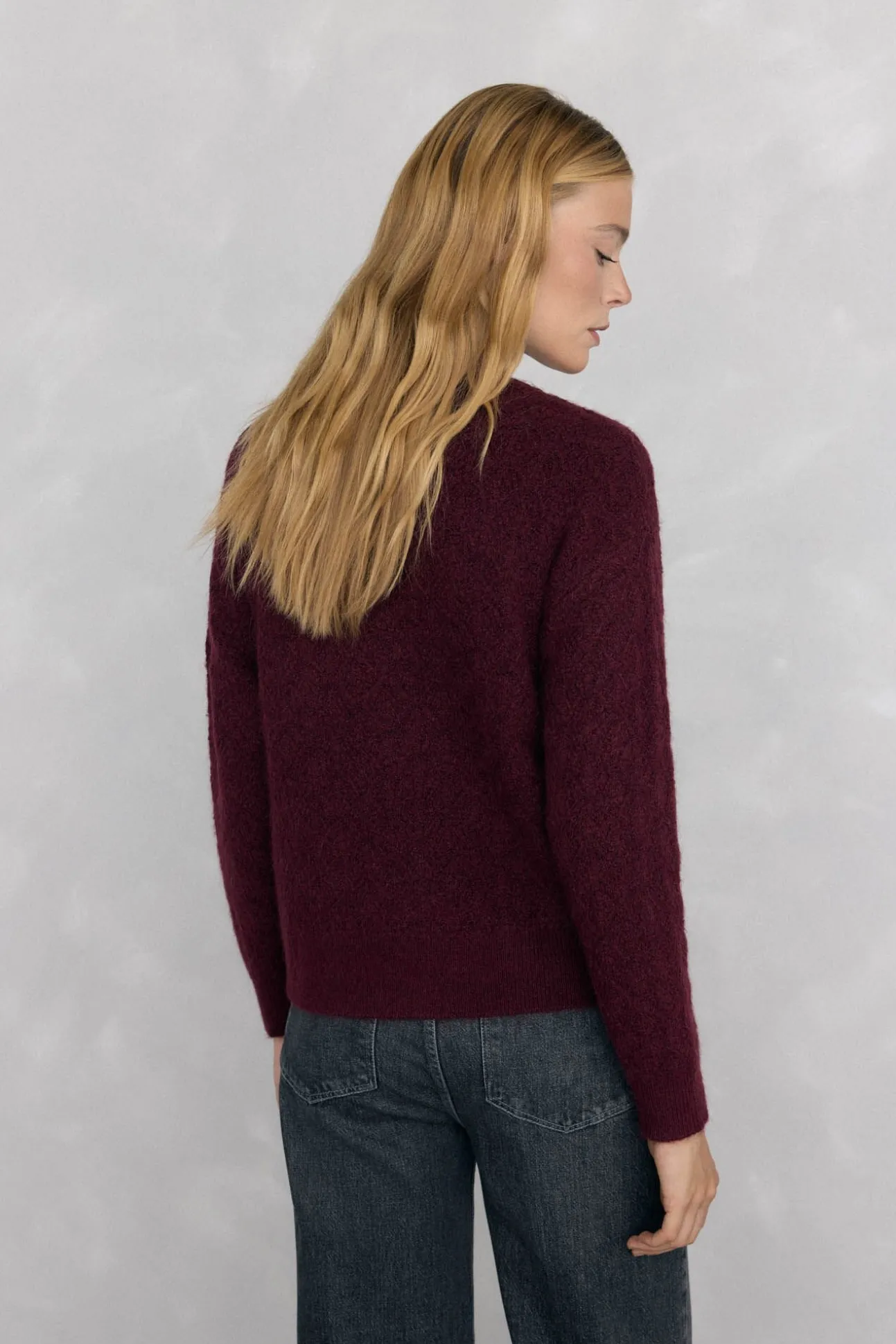 Suéter oversized de fantasia