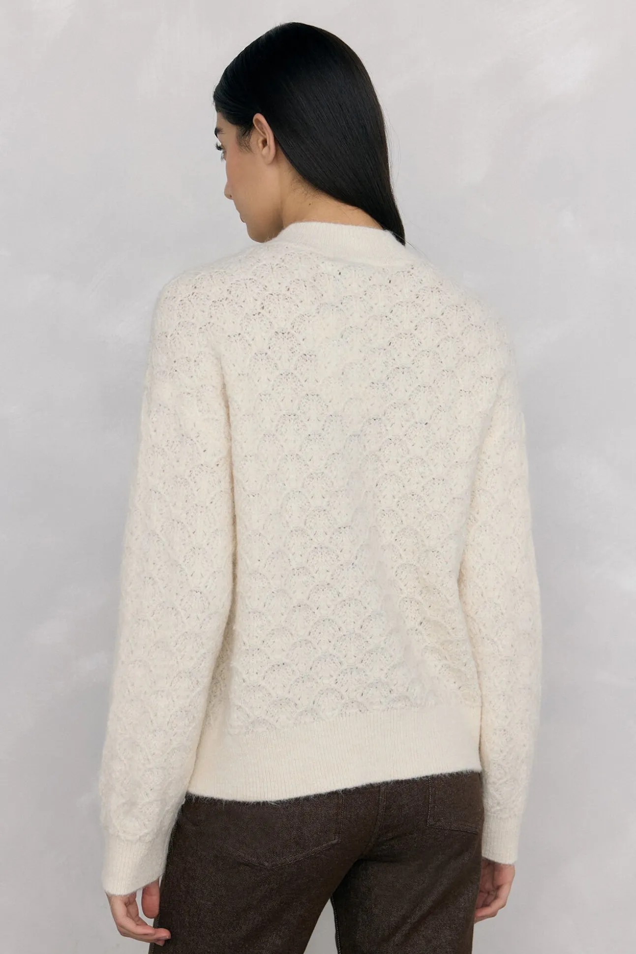 Suéter oversized de fantasia