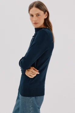 Sweater gola botões