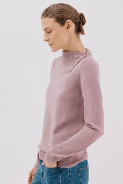 Sweater gola botões