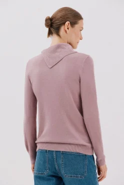Sweater gola botões