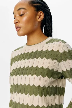 Sweater malha rendilhada