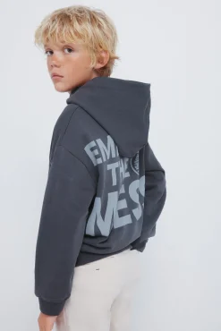 Sweatshirt "Abrace a bagunça" para capuz