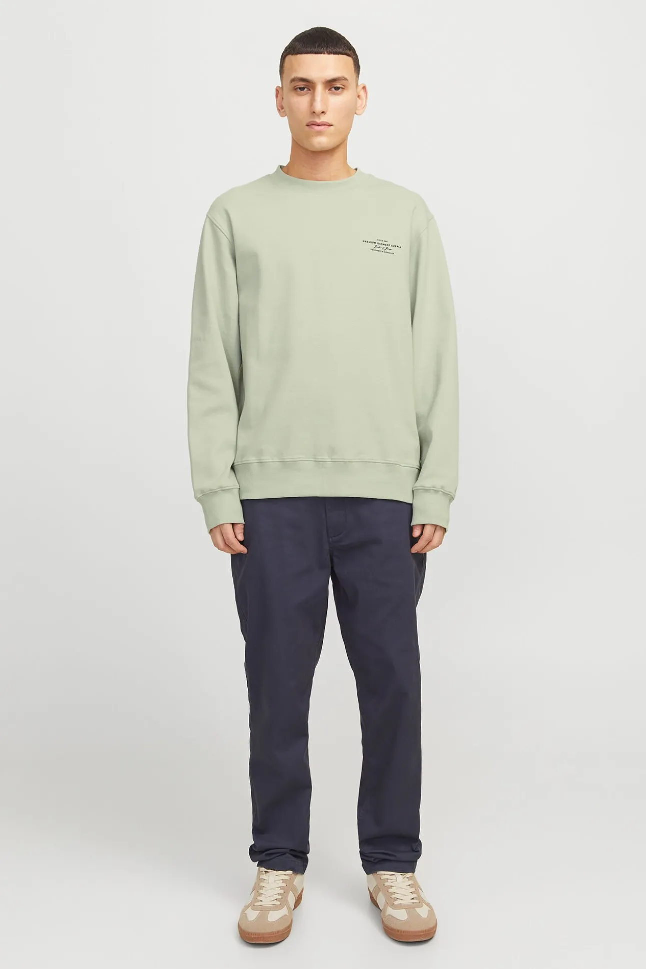 Sweatshirt básico estampado