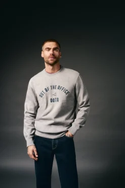 Sweatshirt caixa logo