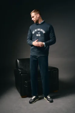 Sweatshirt caixa logo
