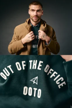 Sweatshirt caixa logo
