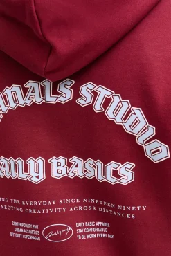 Sweatshirt capuz do estúdio