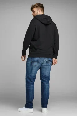 Sweatshirt capuz print logo PLUS