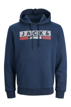 Sweatshirt capuz print logo PLUS