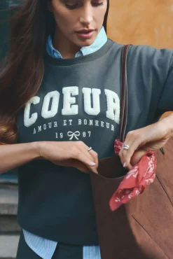 Sweatshirt "Coeur"