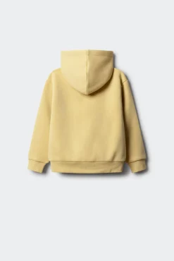Sweatshirt com capuz aberto para menino