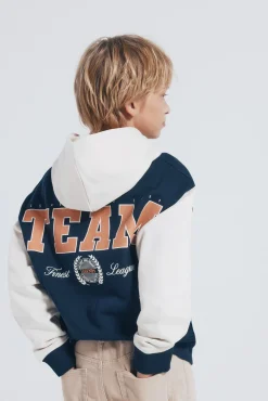 Sweatshirt com capuz capuz