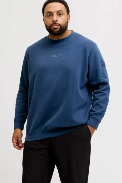 Sweatshirt com capuz e logo