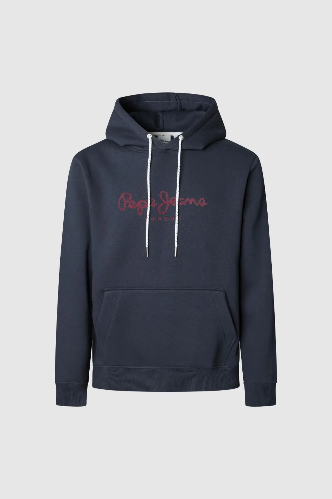 Sweatshirt com capuz e logotipo