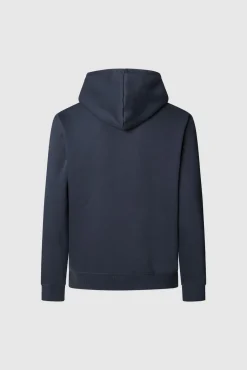 Sweatshirt com capuz e logotipo