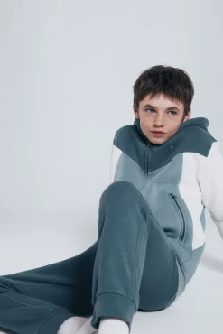 Sweatshirt com capuz para menino