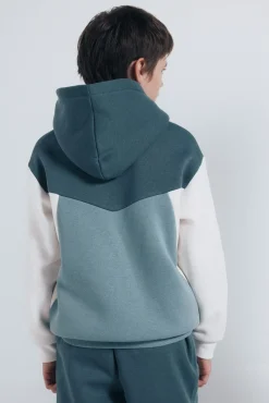 Sweatshirt com capuz para menino